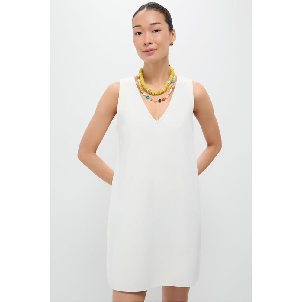 POMANDER PLACE Ivory Knit Bixby Dress Size M NWT Retail $98 Tuckernuck